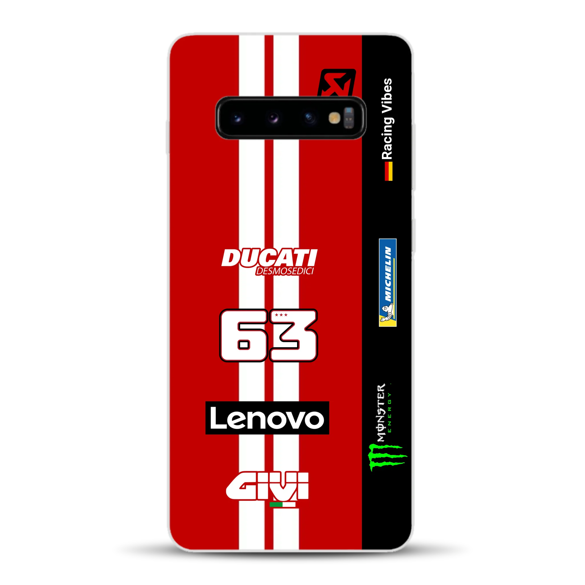 Desmosedici GP26 MotoGP 2026 Livery - Housse de téléphone portable personnalisée pour Samsung