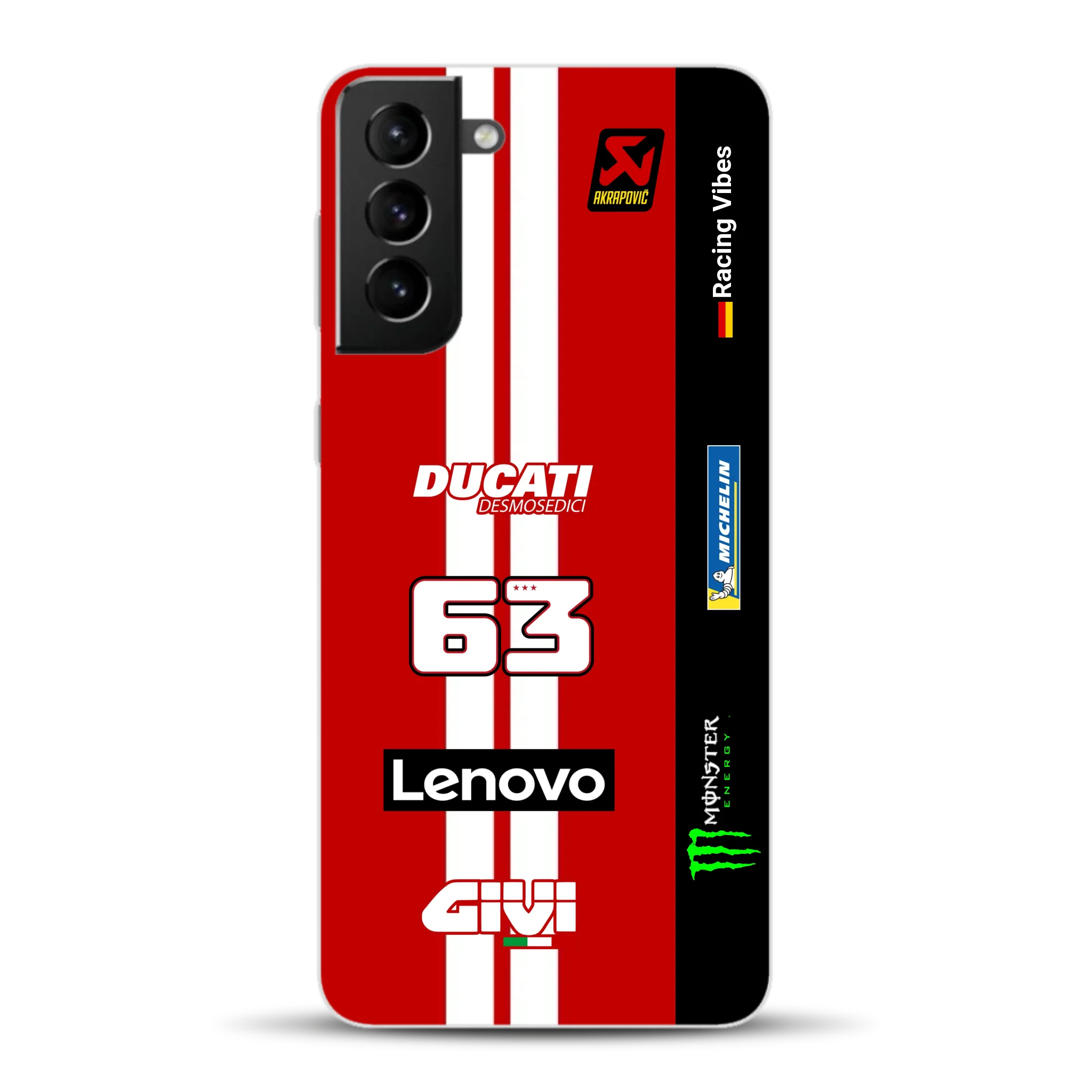 Desmosedici GP26 MotoGP 2026 Livery - Housse de téléphone portable personnalisée pour Samsung