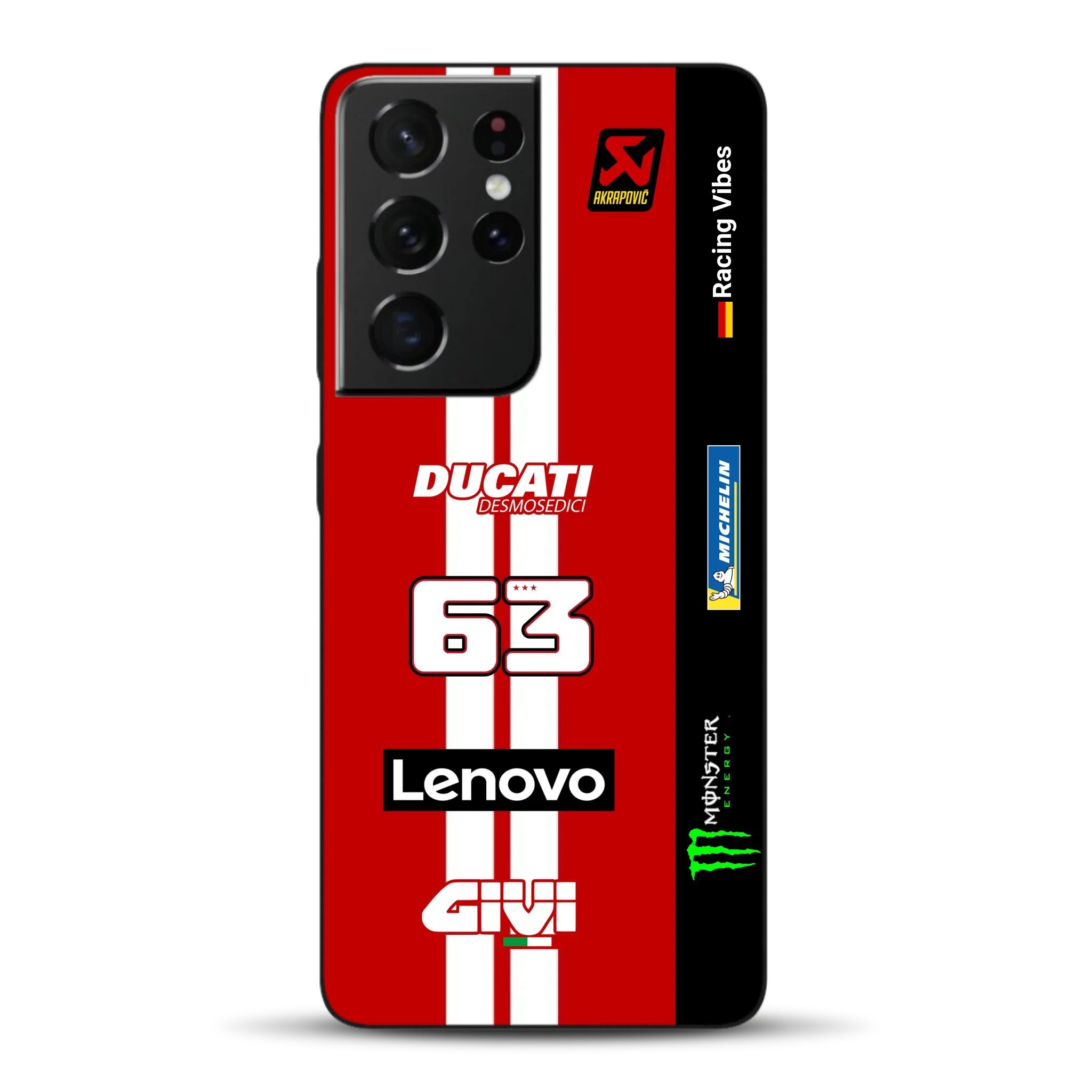 Desmosedici GP26 MotoGP 2026 Livery - Housse de téléphone portable personnalisée pour Samsung