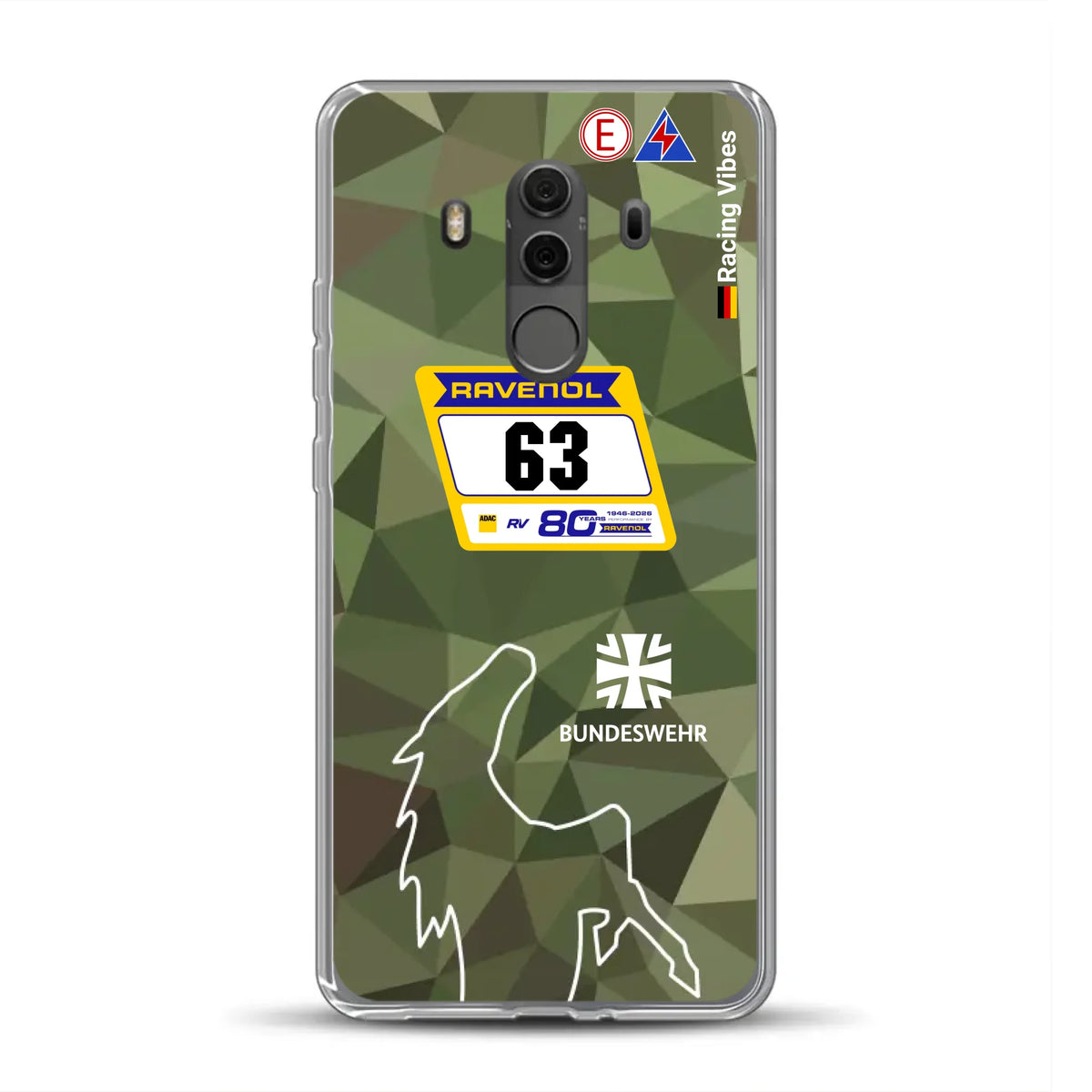 HRT Mustang GT3 24h Nürburgring 2026 Livery - Individuelle Handyhülle für Huawei