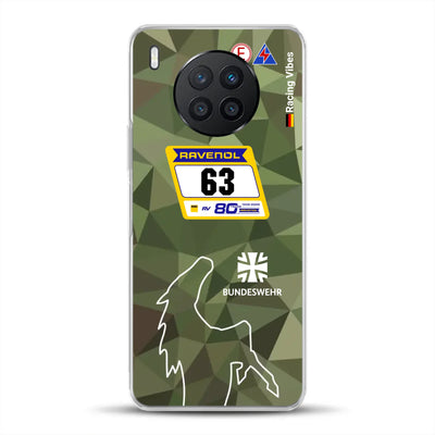 HRT Mustang GT3 24h Nürburgring 2026 Livery - Housse de téléphone portable personnalisée pour Huawei