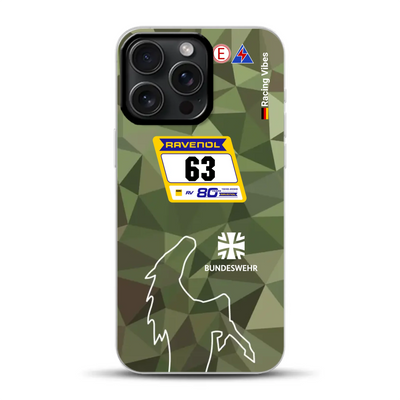 HRT Mustang GT3 24h Nürburgring 2026 Livery - Coque hybride personnalisée avec MagSafe