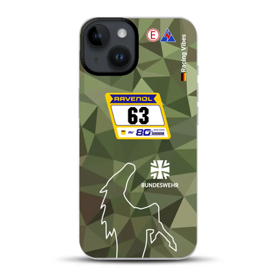 HRT Mustang GT3 24h Nürburgring 2026 Livery - Coque hybride personnalisée avec MagSafe
