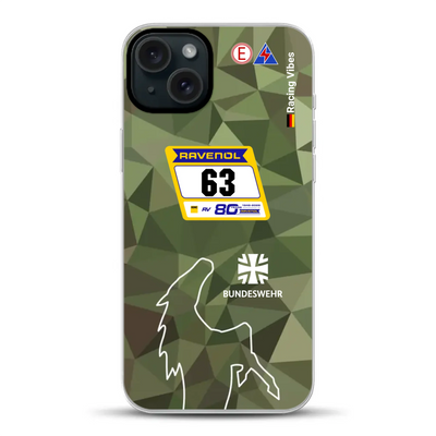 HRT Mustang GT3 24h Nürburgring 2026 Livery - Coque hybride personnalisée avec MagSafe