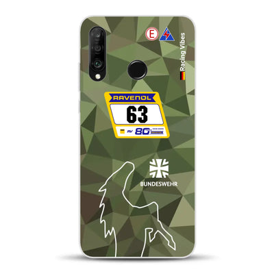 HRT Mustang GT3 24h Nürburgring 2026 Livery - Housse de téléphone portable personnalisée pour Huawei