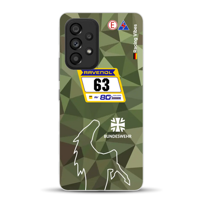 HRT Mustang GT3 24h Nürburgring 2026 Livery - Housse de téléphone portable personnalisée pour Samsung