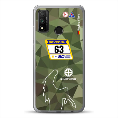 HRT Mustang GT3 24h Nürburgring 2026 Livery - Housse de téléphone portable personnalisée pour Huawei