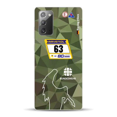 HRT Mustang GT3 24h Nürburgring 2026 Livery - Housse de téléphone portable personnalisée pour Samsung