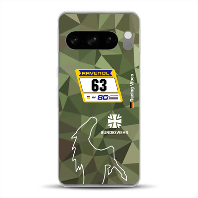 HRT Mustang GT3 24h Nürburgring 2026 Livery - Housse de téléphone portable personnalisée pour Google