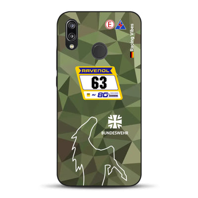 HRT Mustang GT3 24h Nürburgring 2026 Livery - Housse de téléphone portable personnalisée pour Huawei