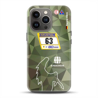 HRT Mustang GT3 24h Nürburgring 2026 Livery - Personnalisé Premium Case pour iPhone