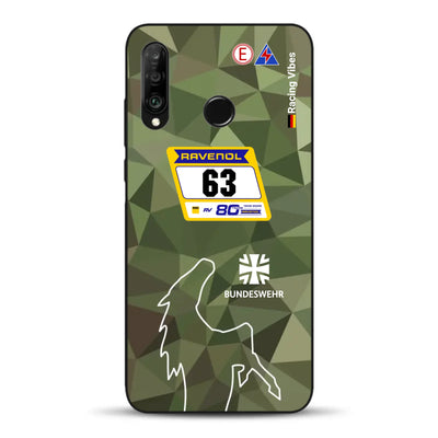 HRT Mustang GT3 24h Nürburgring 2026 Livery - Housse de téléphone portable personnalisée pour Huawei