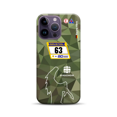 HRT Mustang GT3 24h Nürburgring 2026 Livery - Personnalisé Premium Case pour iPhone