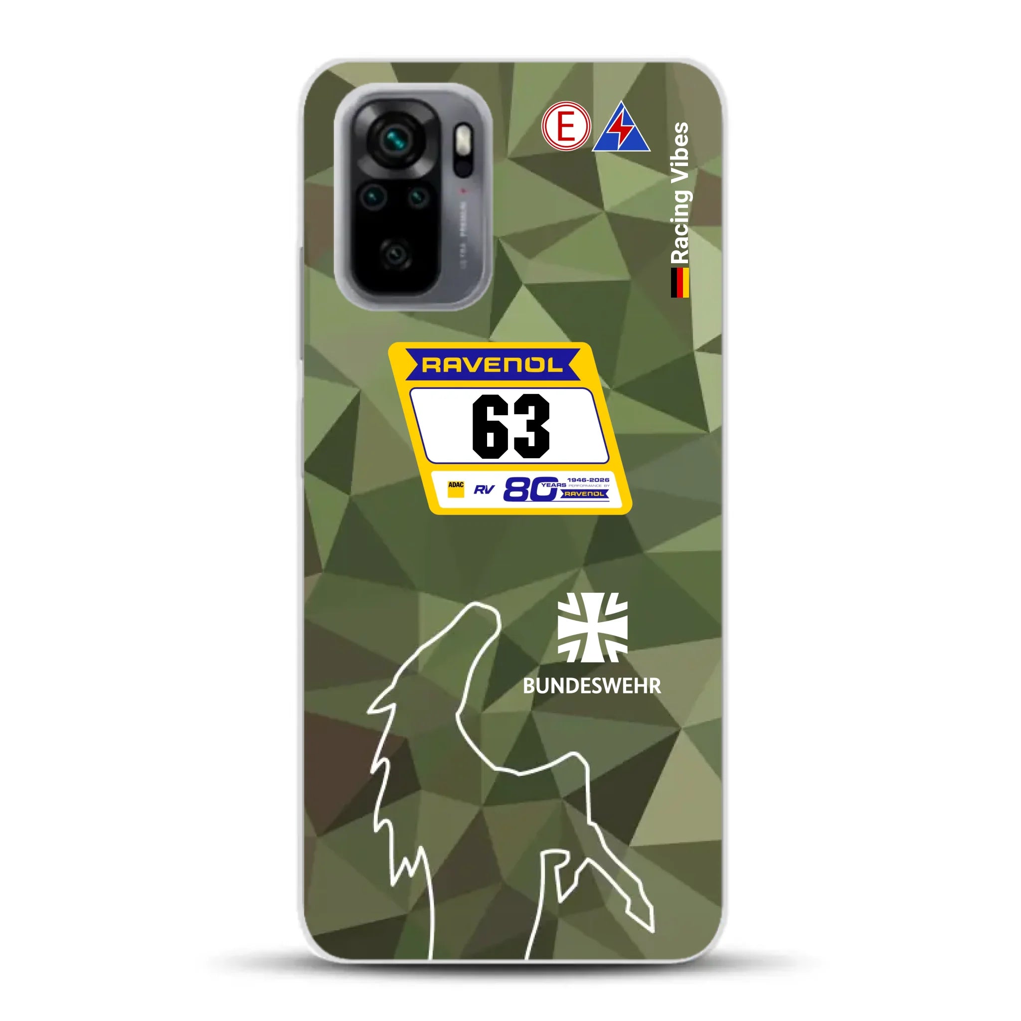 HRT Mustang GT3 24h Nürburgring 2026 Livery - Housse de téléphone portable personnalisée pour Xiaomi
