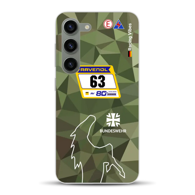 HRT Mustang GT3 24h Nürburgring 2026 Livery - Housse de téléphone portable personnalisée pour Samsung