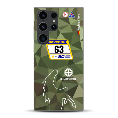 HRT Mustang GT3 24h Nürburgring 2026 Livery - Housse de téléphone portable personnalisée pour Samsung