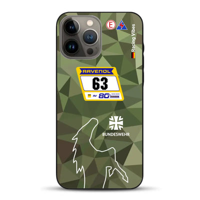 HRT Mustang GT3 24h Nürburgring 2026 Livery - Individuelle Handyhülle für iPhone