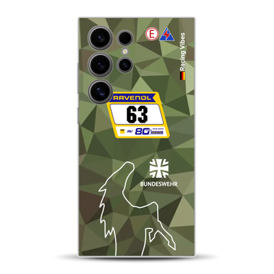 HRT Mustang GT3 24h Nürburgring 2026 Livery - Housse de téléphone portable personnalisée pour Samsung