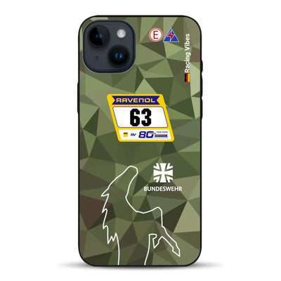 HRT Mustang GT3 24h Nürburgring 2026 Livery - Individuelle Handyhülle für iPhone