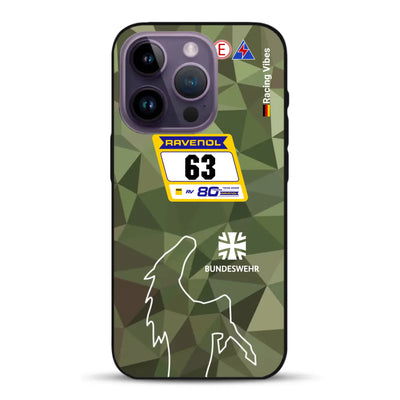 HRT Mustang GT3 24h Nürburgring 2026 Livery - Individuelle Handyhülle für iPhone