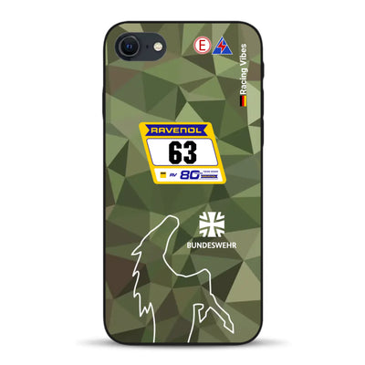 HRT Mustang GT3 24h Nürburgring 2026 Livery - Individuelle Handyhülle für iPhone