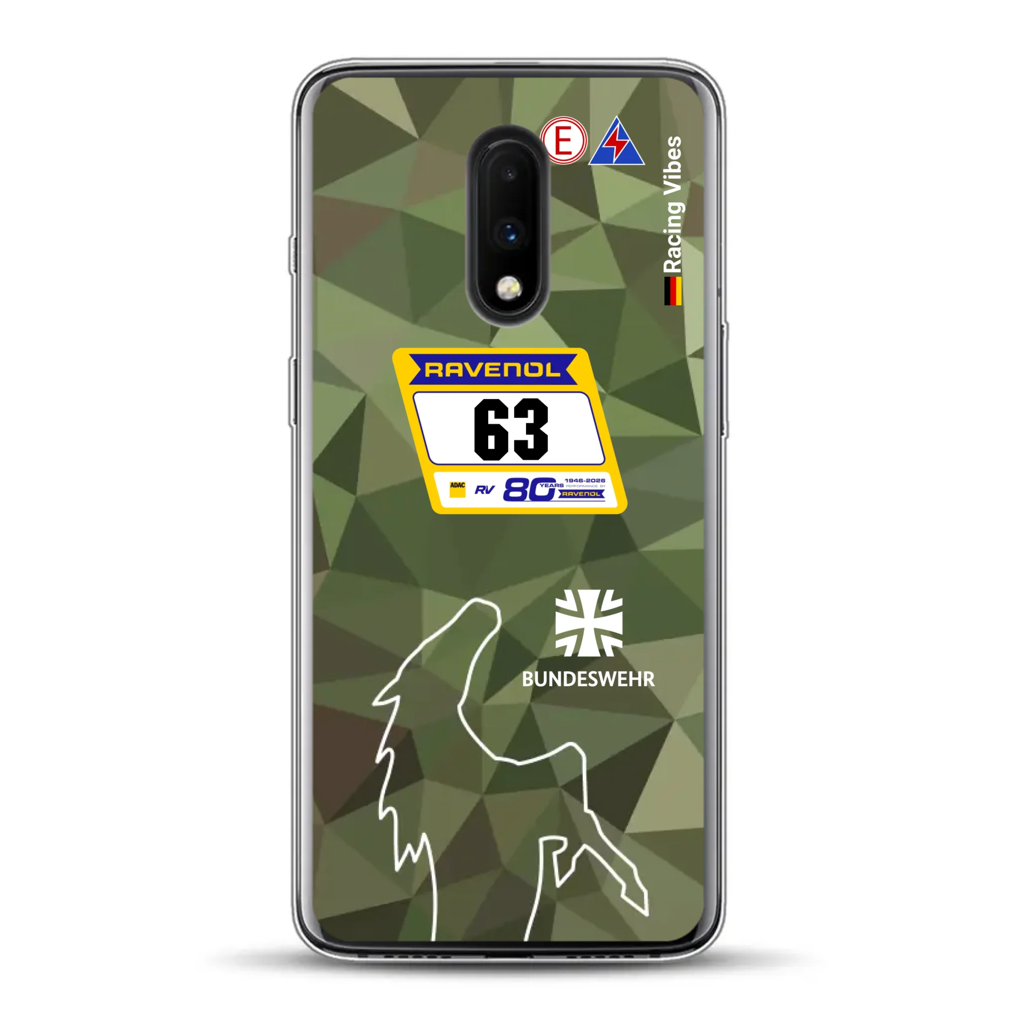 HRT Mustang GT3 24h Nürburgring 2026 Livery - Housse de téléphone portable personnalisée