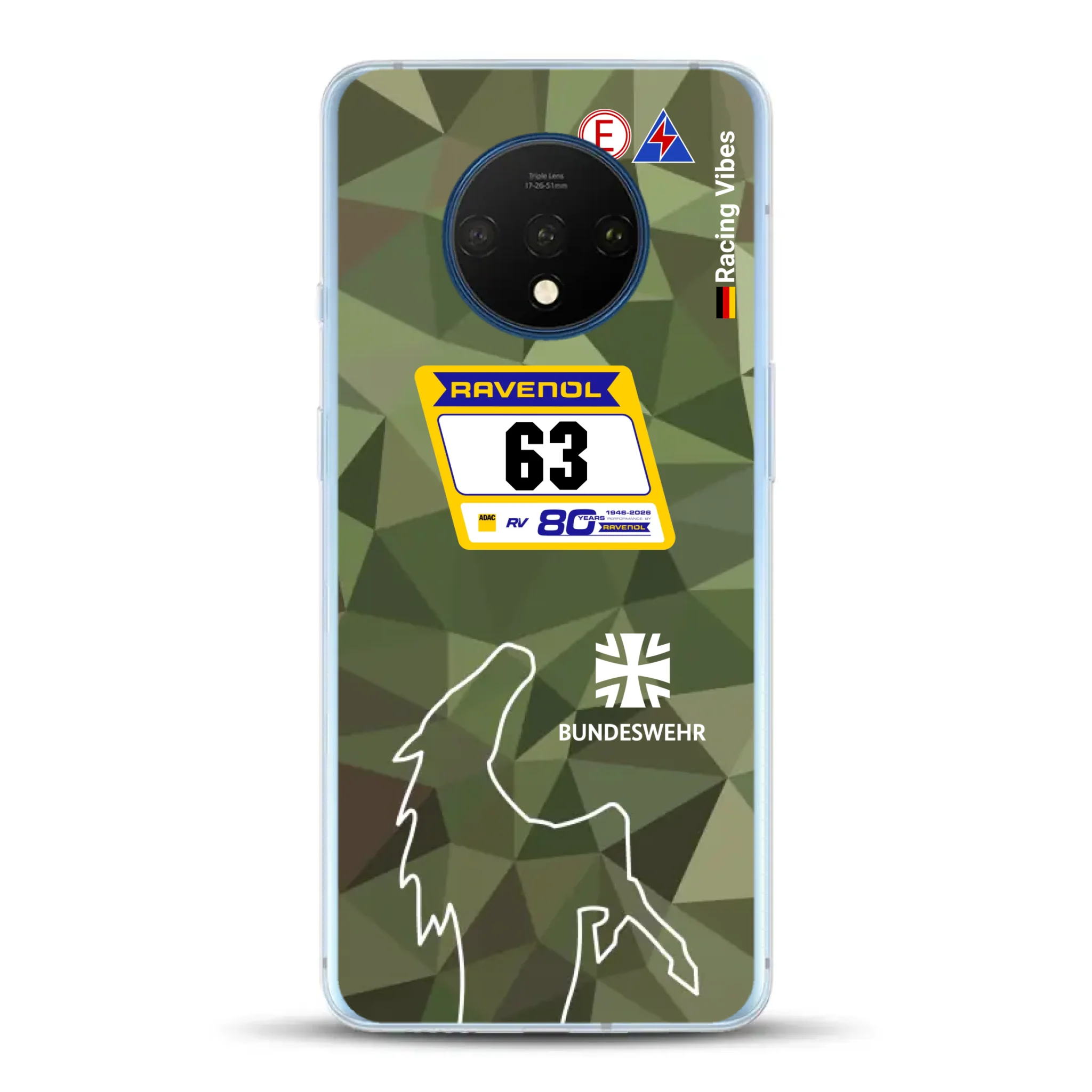HRT Mustang GT3 24h Nürburgring 2026 Livery - Housse de téléphone portable personnalisée