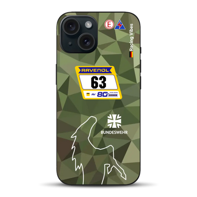 HRT Mustang GT3 24h Nürburgring 2026 Livery - Individuelle Handyhülle für iPhone