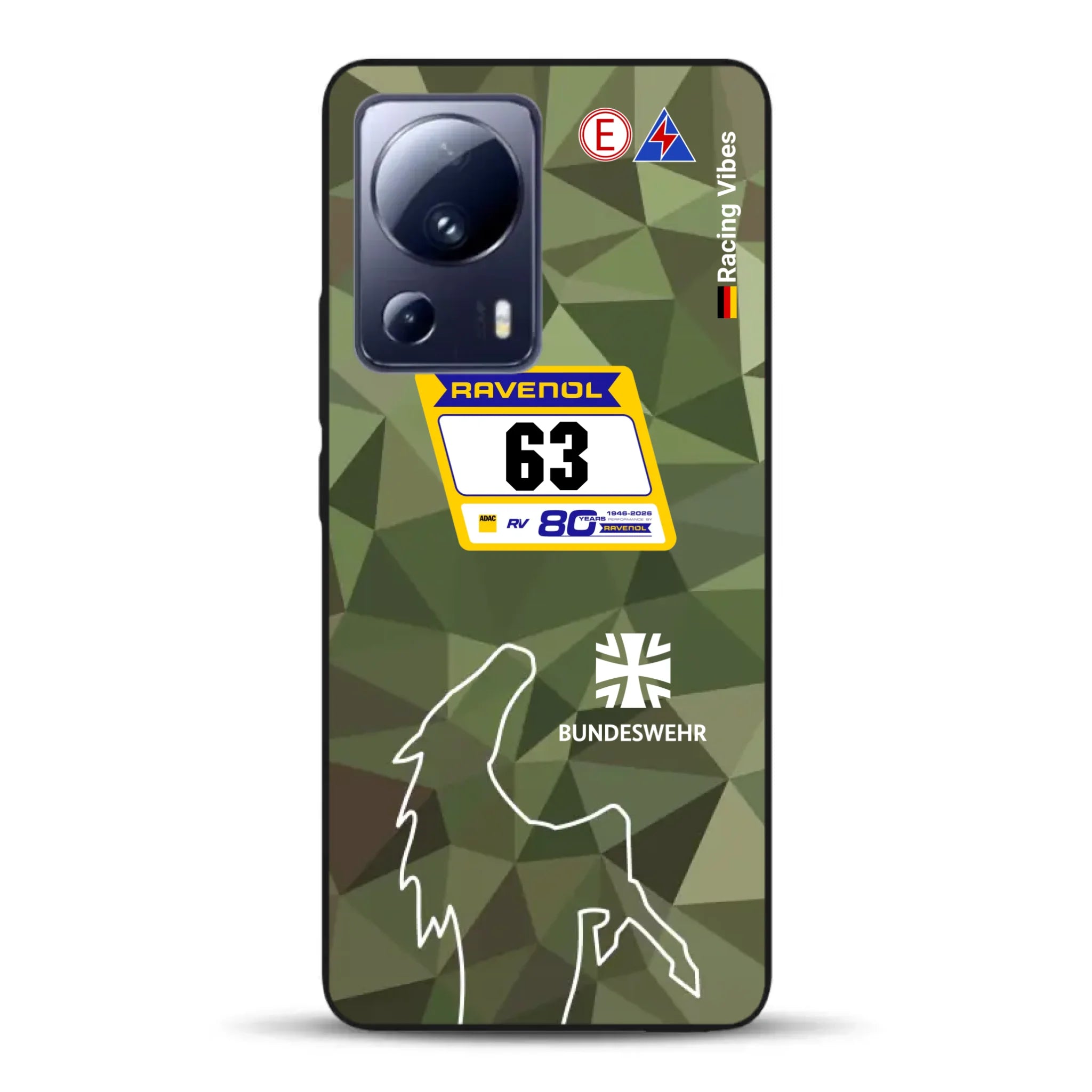 HRT Mustang GT3 24h Nürburgring 2026 Livery - Housse de téléphone portable personnalisée pour Xiaomi