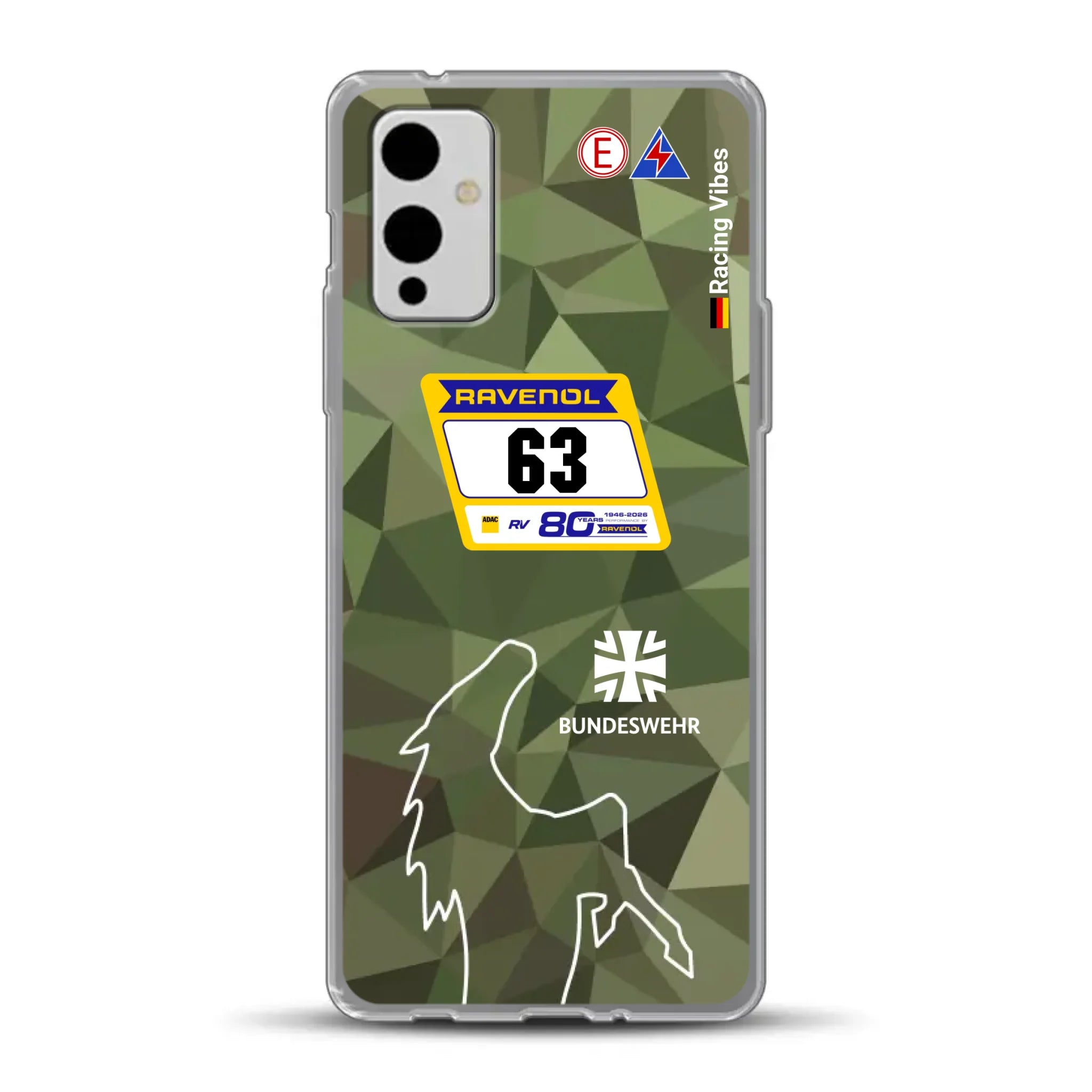 HRT Mustang GT3 24h Nürburgring 2026 Livery - Housse de téléphone portable personnalisée