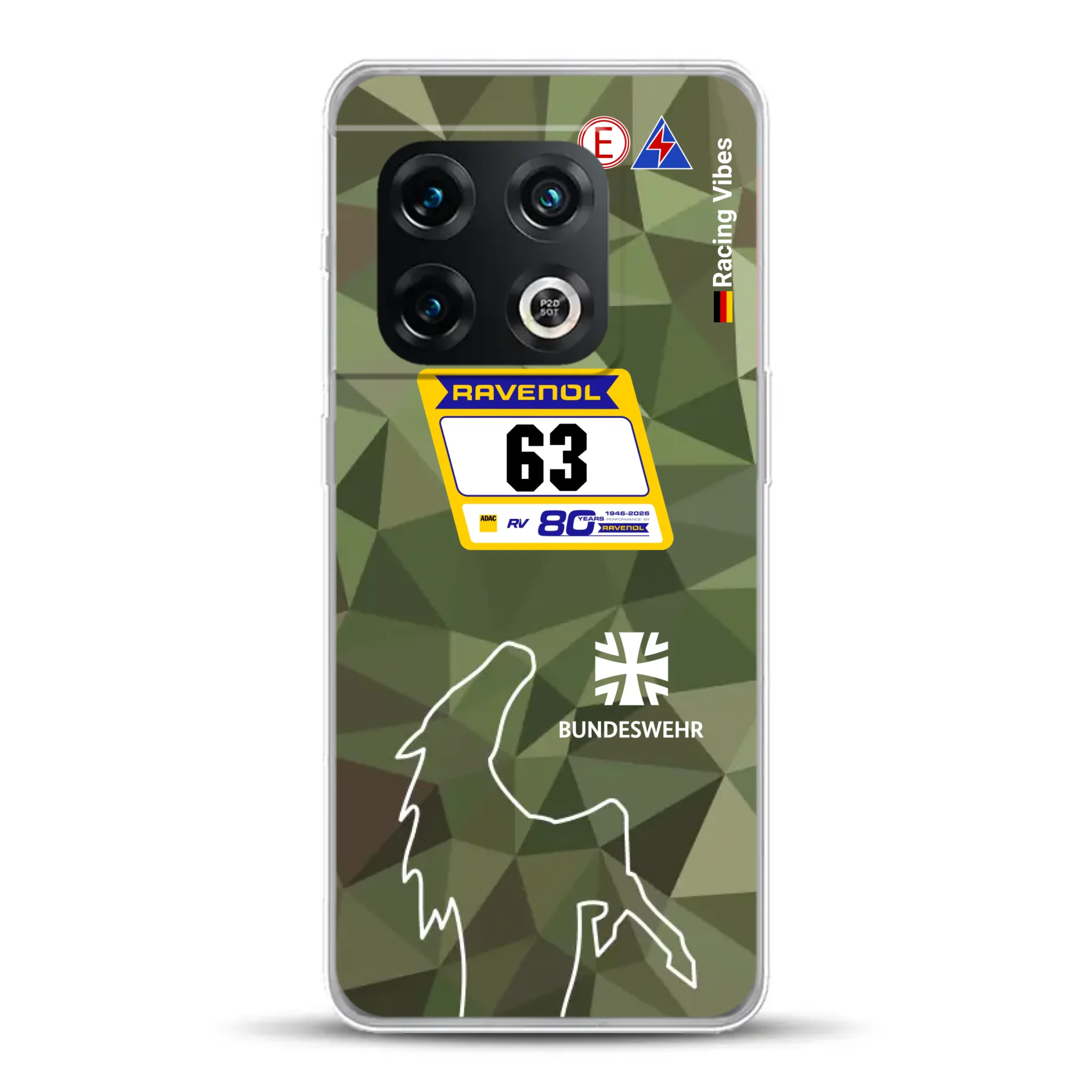 HRT Mustang GT3 24h Nürburgring 2026 Livery - Housse de téléphone portable personnalisée