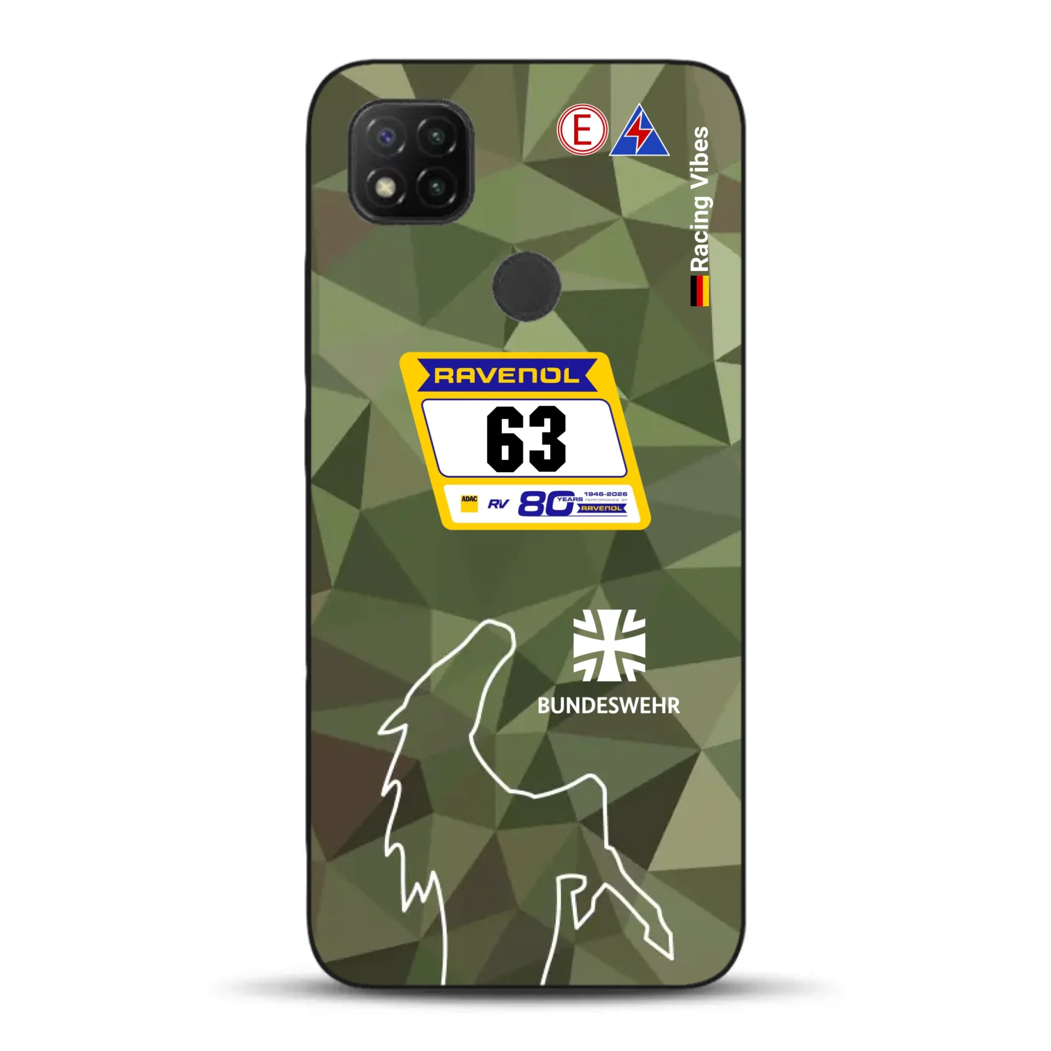 HRT Mustang GT3 24h Nürburgring 2026 Livery - Housse de téléphone portable personnalisée pour Xiaomi