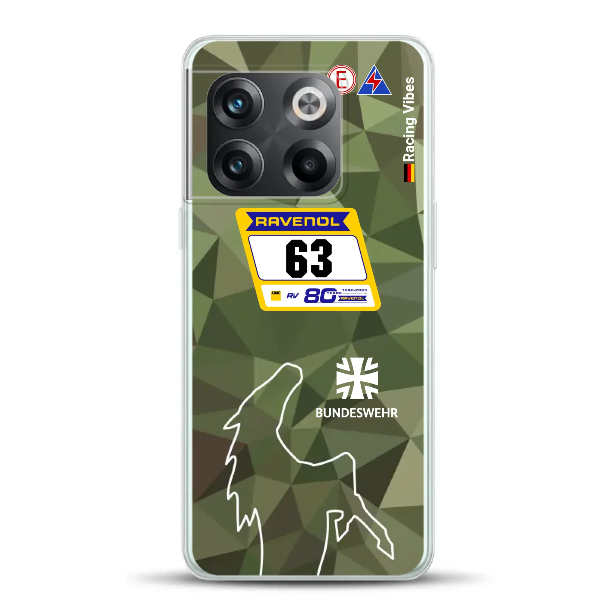 HRT Mustang GT3 24h Nürburgring 2026 Livery - Housse de téléphone portable personnalisée