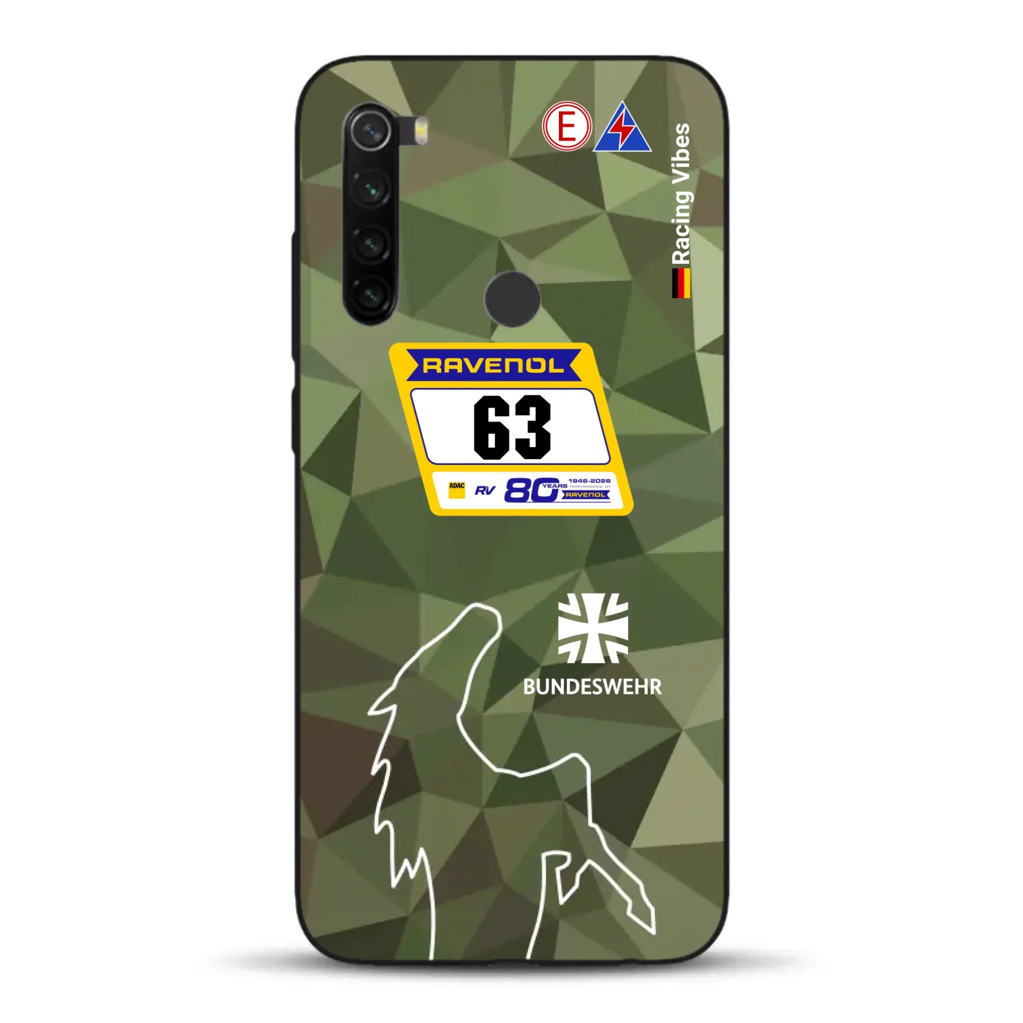 HRT Mustang GT3 24h Nürburgring 2026 Livery - Housse de téléphone portable personnalisée pour Xiaomi