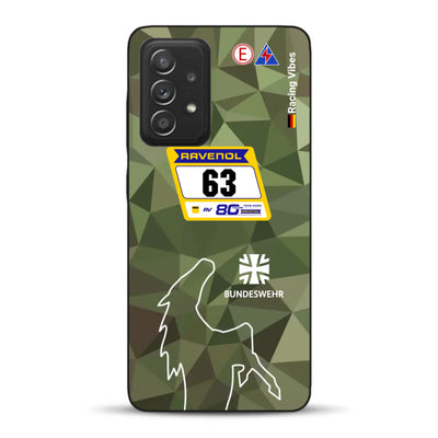 HRT Mustang GT3 24h Nürburgring 2026 Livery - Housse de téléphone portable personnalisée pour Samsung