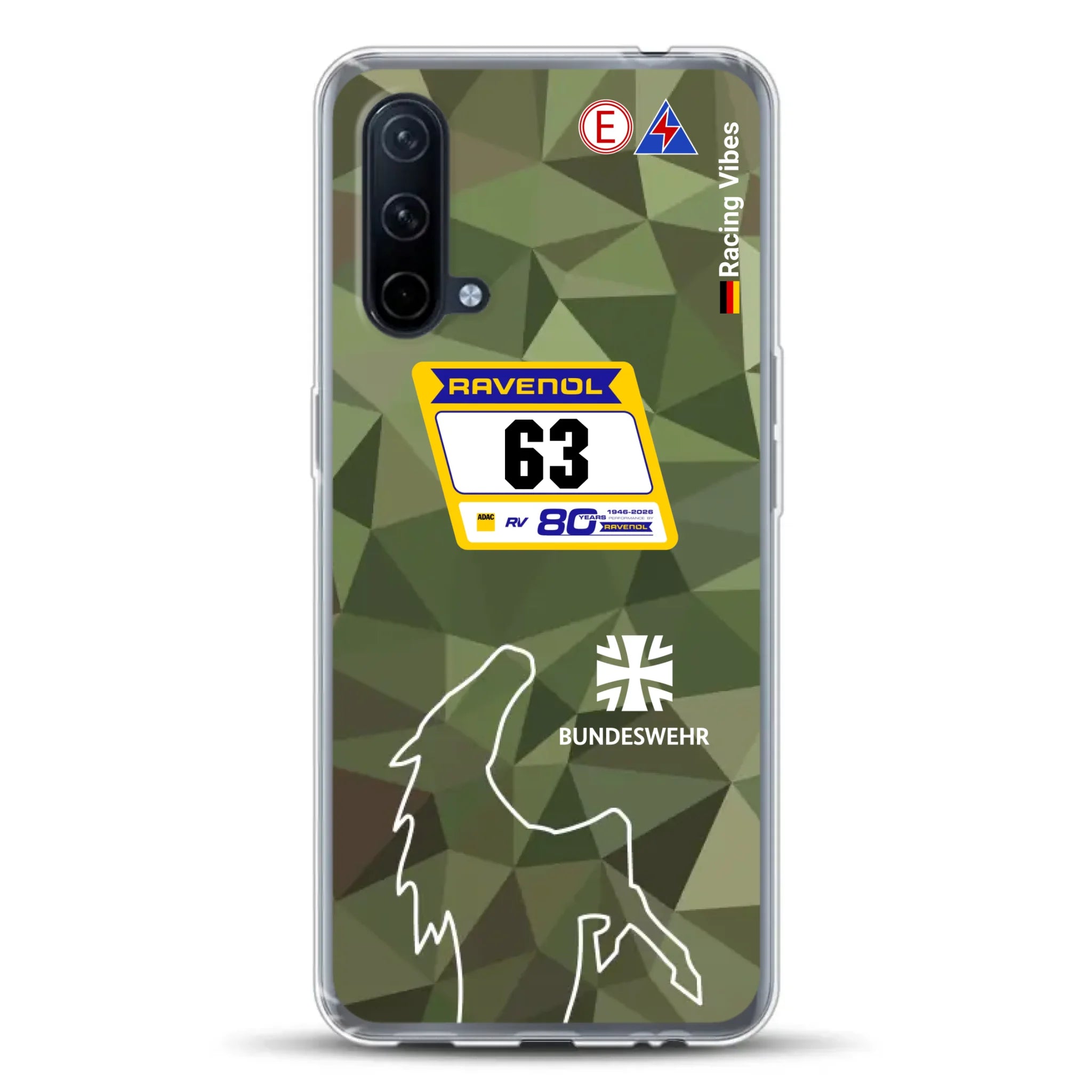 HRT Mustang GT3 24h Nürburgring 2026 Livery - Housse de téléphone portable personnalisée