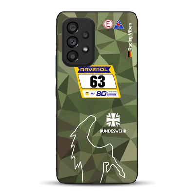 HRT Mustang GT3 24h Nürburgring 2026 Livery - Housse de téléphone portable personnalisée pour Samsung