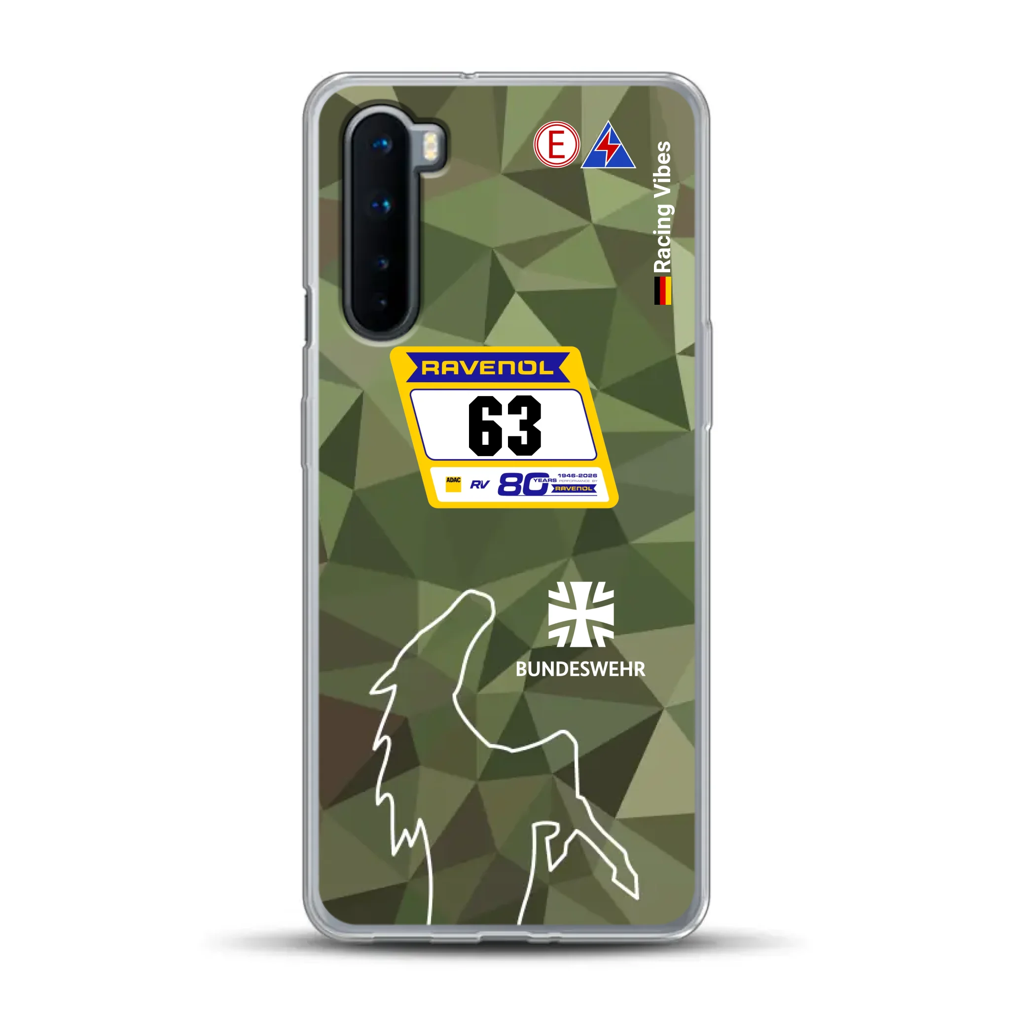 HRT Mustang GT3 24h Nürburgring 2026 Livery - Housse de téléphone portable personnalisée