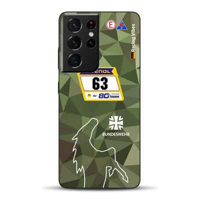 HRT Mustang GT3 24h Nürburgring 2026 Livery - Housse de téléphone portable personnalisée pour Samsung