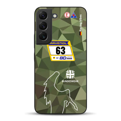 HRT Mustang GT3 24h Nürburgring 2026 Livery - Housse de téléphone portable personnalisée pour Samsung