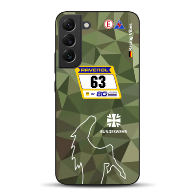 HRT Mustang GT3 24h Nürburgring 2026 Livery - Housse de téléphone portable personnalisée pour Samsung
