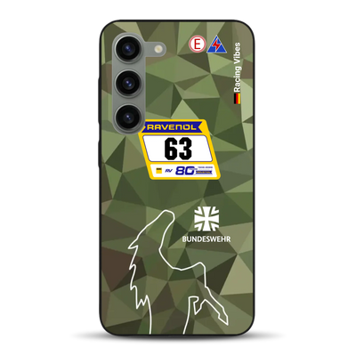 HRT Mustang GT3 24h Nürburgring 2026 Livery - Housse de téléphone portable personnalisée pour Samsung