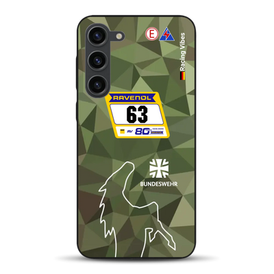 HRT Mustang GT3 24h Nürburgring 2026 Livery - Housse de téléphone portable personnalisée pour Samsung