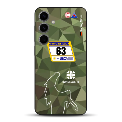 HRT Mustang GT3 24h Nürburgring 2026 Livery - Housse de téléphone portable personnalisée pour Samsung
