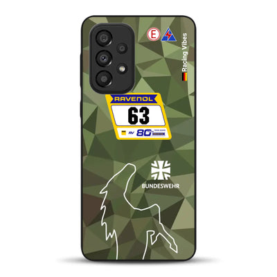 HRT Mustang GT3 24h Nürburgring 2026 Livery - Housse de téléphone portable personnalisée pour Samsung