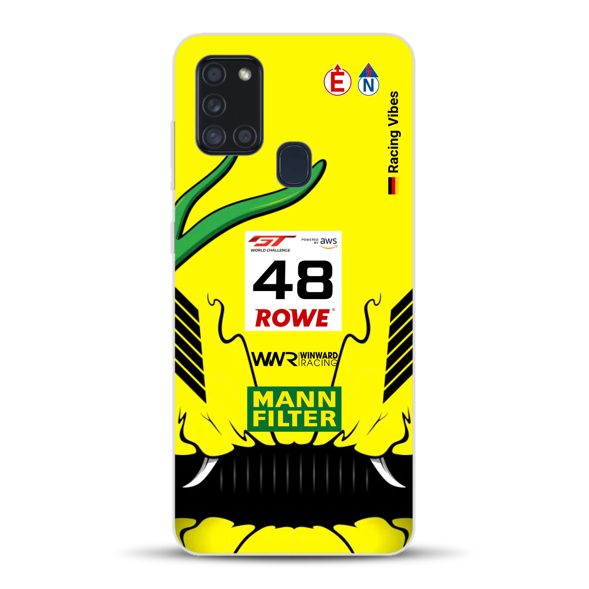 AMG GT3 R Mamba 2026 Livery - Housse de téléphone portable personnalisée pour Samsung