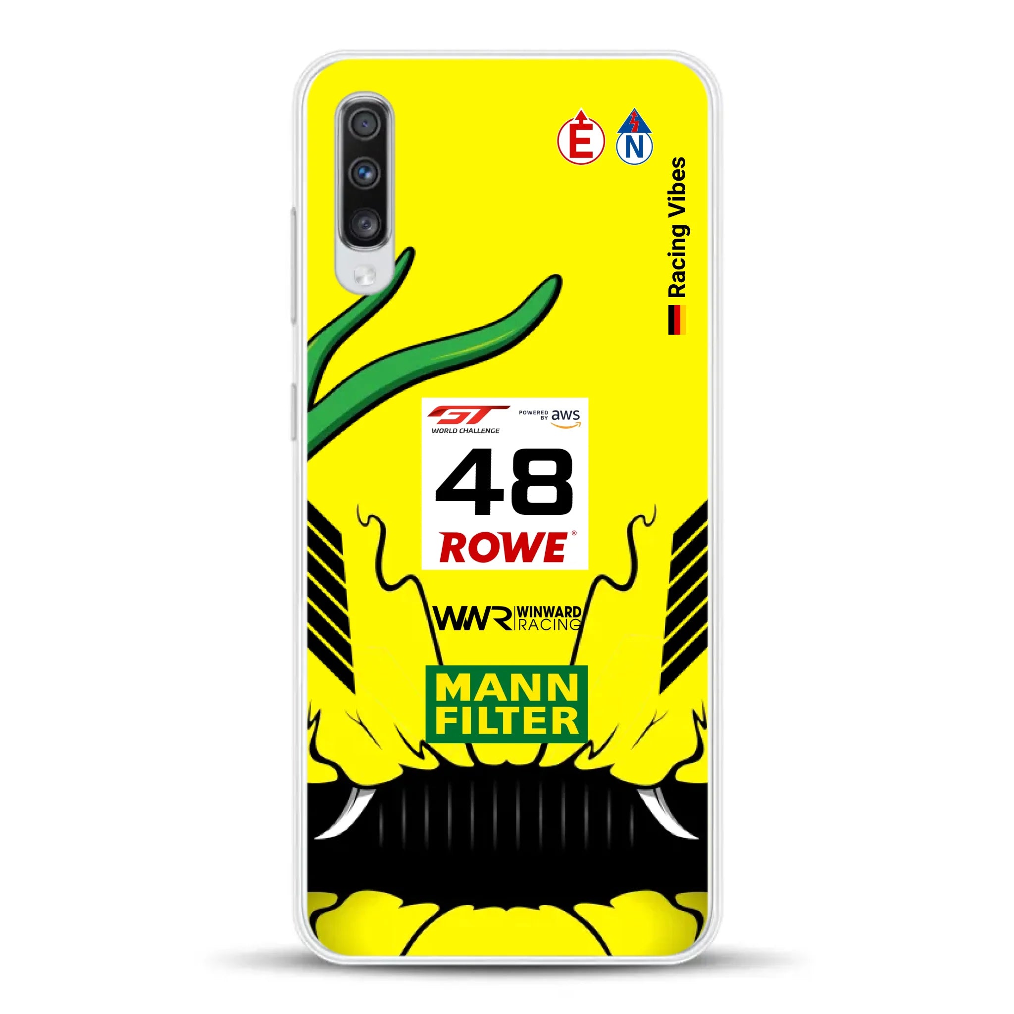 AMG GT3 R Mamba 2026 Livery - Housse de téléphone portable personnalisée pour Samsung