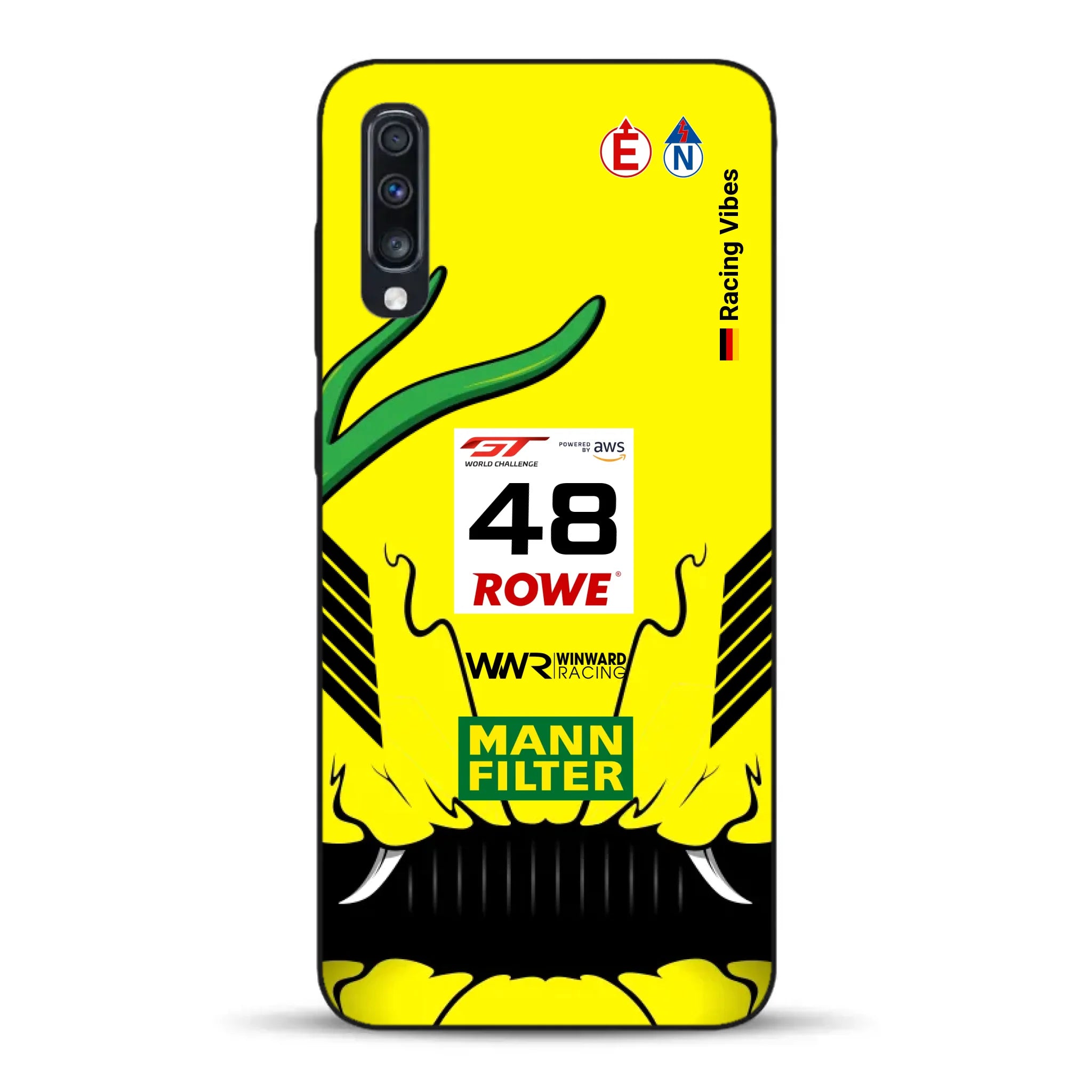 AMG GT3 R Mamba 2026 Livery - Housse de téléphone portable personnalisée pour Samsung