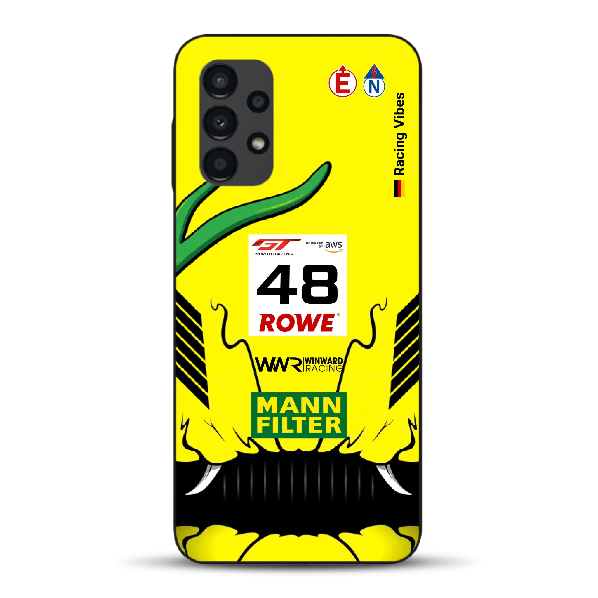AMG GT3 R Mamba 2026 Livery - Housse de téléphone portable personnalisée pour Samsung