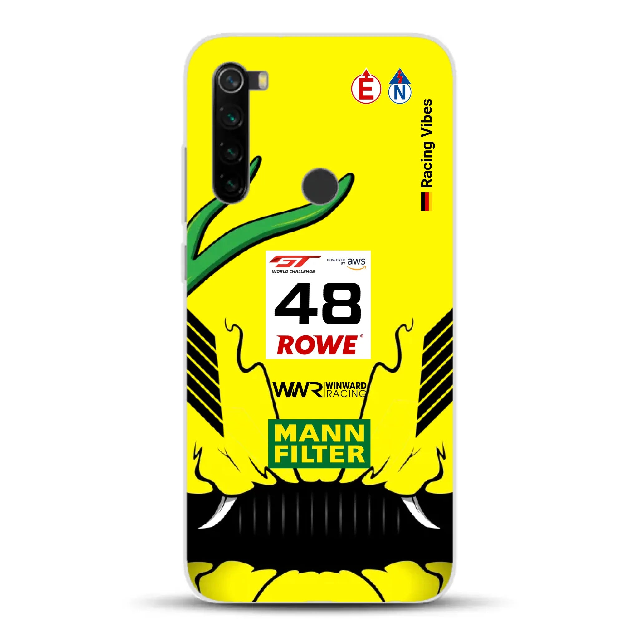 AMG GT3 R Mamba 2026 Livery -Housse de téléphone portable personnalisée pour Xiaomi